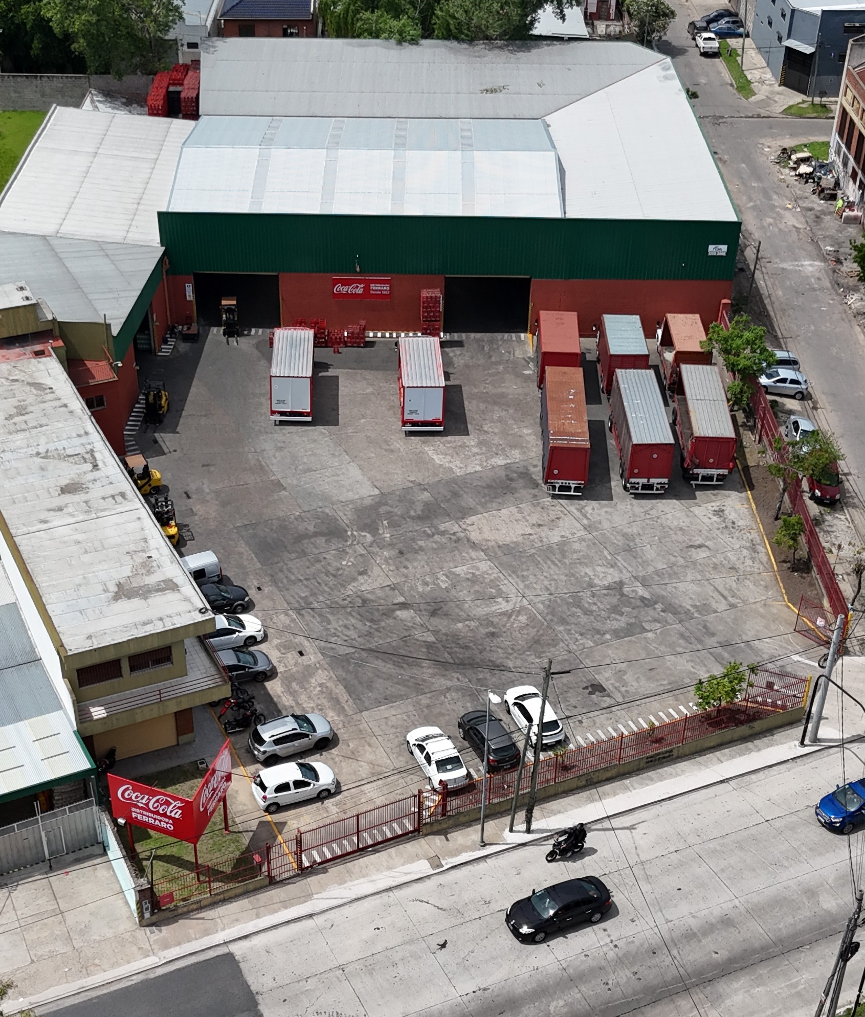 Vista aérea de nuestro local