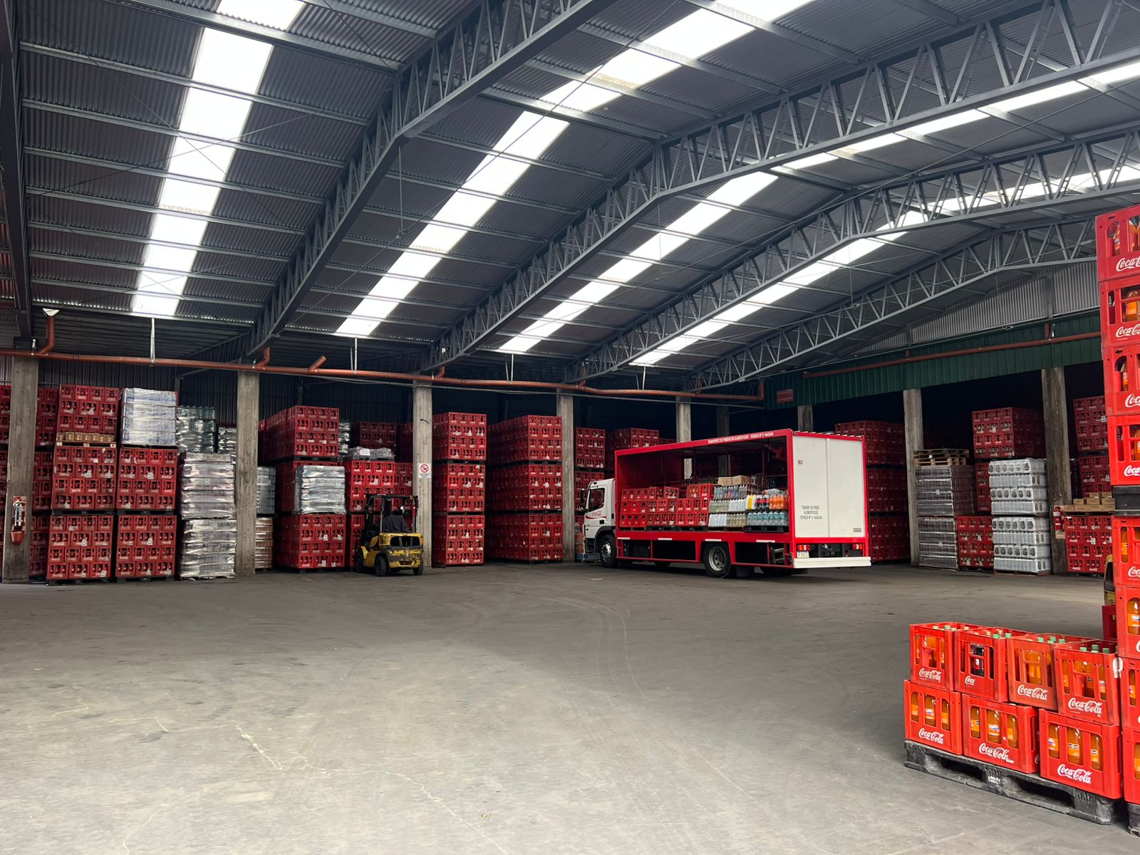 Interior del depósito